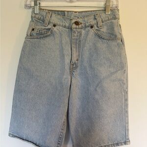 Levi's Light Blue Denim Jorts